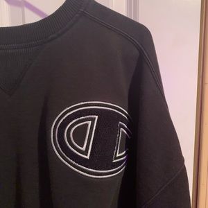 Xxl black champion crewneck